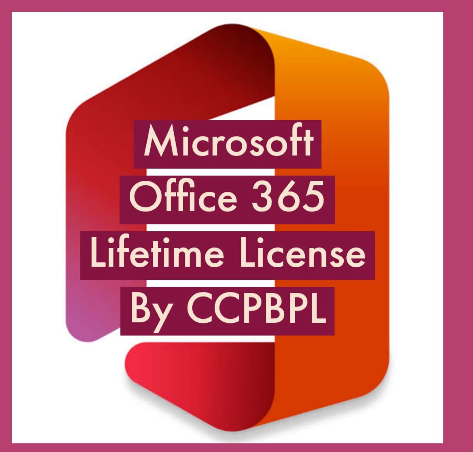 Microsoft Office 365 1 User Lifetime License CCPBPL Shop